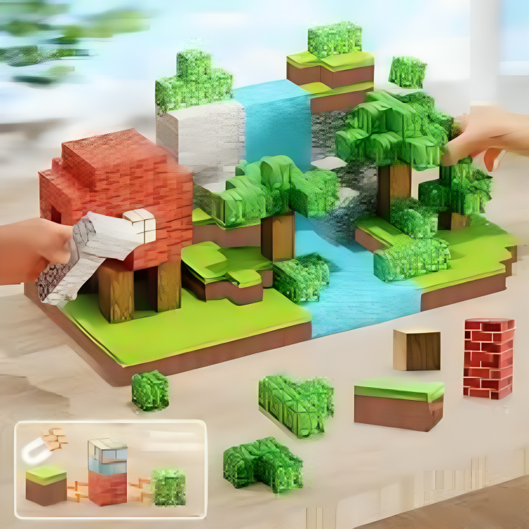 Magnetic Building Blocks